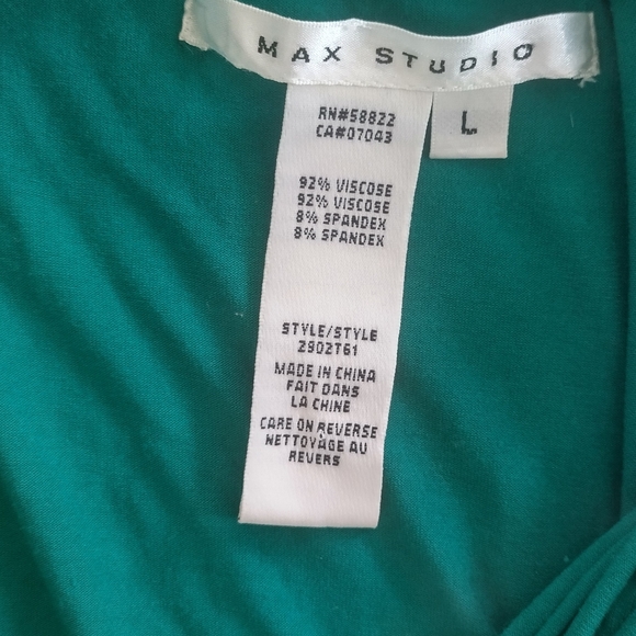 Max Studio Plunge Maxi Dress - Picture 4 of 4